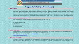 
                            2. Frequently Asked Questions [FAQs]