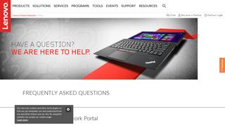 
                            10. Frequently Asked Questions - Lenovo Partner Network (LPN) (US ...