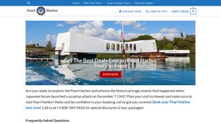 
                            7. Frequently Asked Questions - Pearl Harbor Tours Site