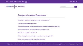 
                            7. Frequently Asked Questions - Proximus Go For Music