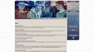 
                            4. Frequently Asked Questions - Tokio Hotel Fiction ::