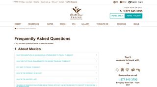 
                            10. Frequently Asked Questions | Villa del Palmar Cancun