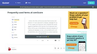 
                            10. Frequently used terms at comScore Flashcards | Quizlet