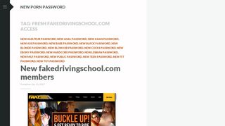 
                            2. fresh fakedrivingschool.com access | New Porn Password