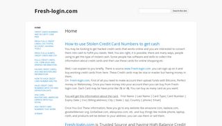 
                            3. Fresh-login.com - Google Sites