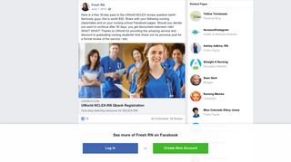 
                            13. Fresh RN - Here is a free 30-day pass to the UWorld NCLEX ...