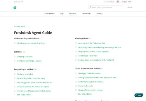 
                            3. Freshdesk Agent Guide : Freshdesk