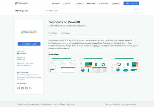 
                            9. Freshdesk on PowerBI - Freshdesk Marketplace