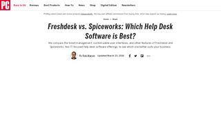 
                            6. Freshdesk vs. Spiceworks: Which Help Desk Software is Best ...