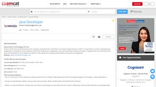 
                            8. Fresher Job : Apply for Java Developer at Novire Technologies Pvt ...