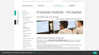 
                            9. Freshman - FH Aachen