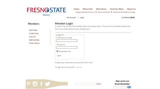 
                            7. Fresno State Winery - Members - Login