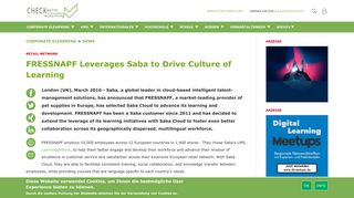 
                            7. FRESSNAPF Leverages Saba to Drive Culture of Learning | CHECK ...