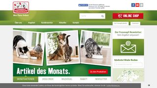
                            4. Fressnapf Schweiz - Tierbedarf, Tiernahrung & Haustierzubehör