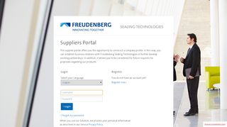 
                            1. Freudenberg Sealing Technologies - Supplier Portal Europe