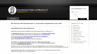 
                            1. Freundeskreis Katze und Mensch e.V. - Freundeskreis Katze und ...