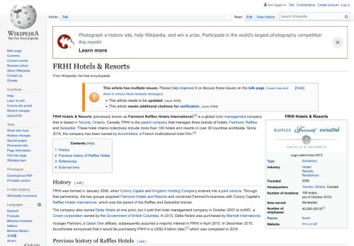 
                            10. FRHI Hotels & Resorts - Wikipedia