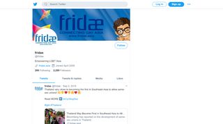 
                            9. fridae (@fridae) | Twitter