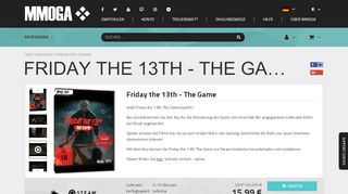 
                            11. Friday the 13th The Game kaufen, Friday13 Key - MMOGA