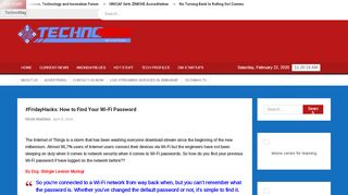 
                            6. #FridayHacks: How to Find Your Wi-Fi Password - TechnoMag