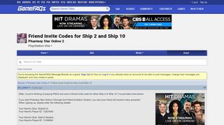 
                            13. Friend Invite Codes for Ship 2 and Ship 10 - Phantasy Star Online 2 ...