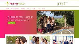 
                            2. FriendMatch: A place to meet new friends