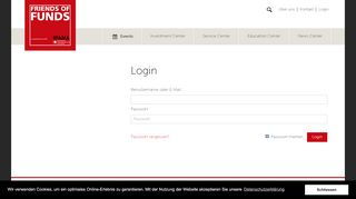 
                            12. Friends of Funds - Login