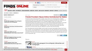 
                            10. Friends Provident: Neues Online-Vertriebstool für Makler | | 03.11 ...