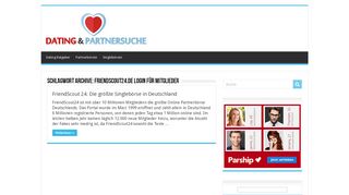 
                            6. friendscout24.de Login für Mitglieder Archive - Dating und Partnersuche