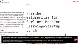 
                            9. Frische Geldspritze für Berliner Machine Learning-Startup Bunch ...