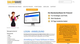 
                            7. Friseur Software Login Salon Anmeldung Kassenprogramm - Salonware