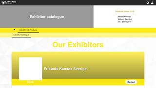
                            12. Fristads Kansas Sverige - Exhibitor catalogue / Worksafe Malmö 2019 ...