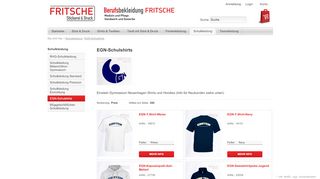 
                            9. FRITSCHE EGN-Schulshirts - FRITSCHE Stickerei & Druck