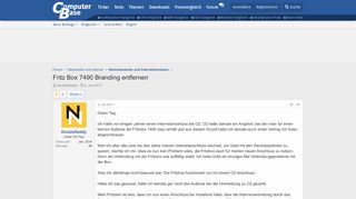 
                            13. Fritz Box 7490 Branding entfernen | ComputerBase Forum