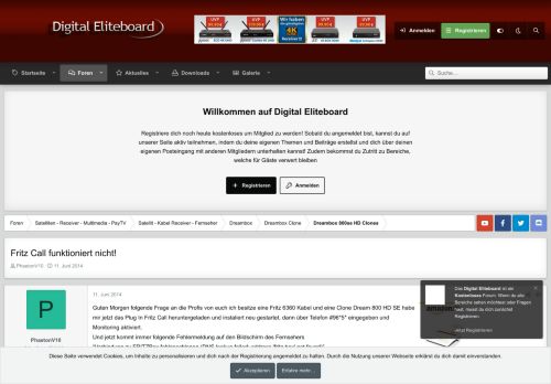 
                            7. Fritz Call funktioniert nicht! | Digital Eliteboard