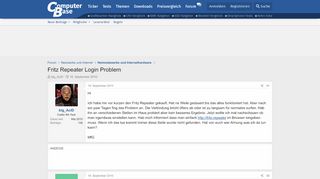 
                            5. Fritz Repeater Login Problem | ComputerBase Forum