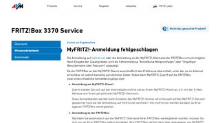 
                            7. FRITZ!Box 3370 Wissensdatenbank | AVM Deutschland