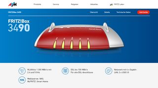
                            7. FRITZ!Box 3490 | AVM Deutschland