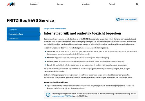 
                            2. FRITZ!Box 54090 Kennisdatabank | AVM Nederland