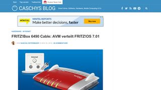 
                            6. FRITZ!Box 6490 Cable: AVM verteilt FRITZ!OS 7.01 - Caschys Blog