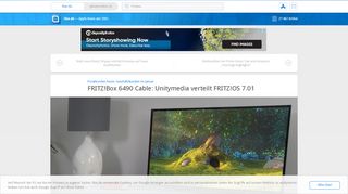 
                            12. FRITZ!Box 6490 Cable: Unitymedia verteilt FRITZ!OS 7.01 › ifun.de
