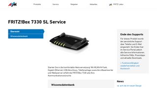 
                            1. FRITZ!Box 7330 SL Service | AVM Deutschland