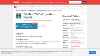 
                            9. FritzBox 7360-sl Update - FritzOS - Download - CHIP