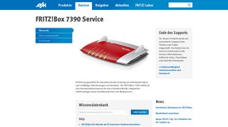 
                            6. FRITZ!Box 7390 Service | AVM Deutschland