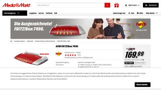 
                            10. FRITZ!Box 7490 von AVM kaufen | MediaMarkt