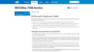 
                            3. FRITZ!Box 7590 Service | Knowledge Base | AVM International