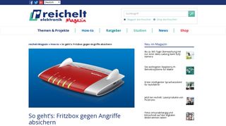 
                            3. Fritzbox absichern: So klappt's in 5 Schritten | Reichelt