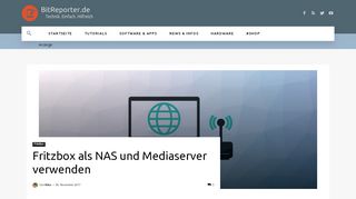 
                            10. Fritzbox als NAS und Mediaserver verwenden - bitreporter.de