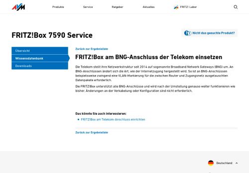 
                            7. FRITZ!Box am BNG-Anschluss der Telekom einsetzen - AVM