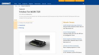 
                            13. Fritzbox Fon WLAN 7320 - connect